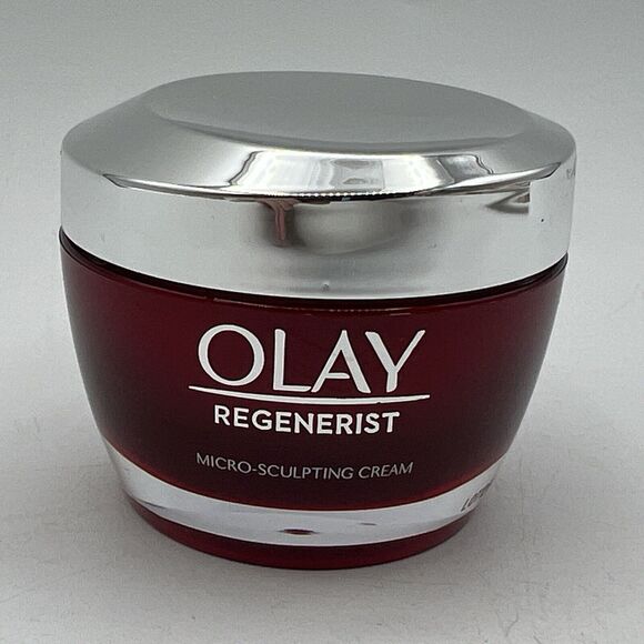 Olay Regenerist Micro-Sculpting Cream Face Moisturizer Fragrance-Free - Picture 1 of 3